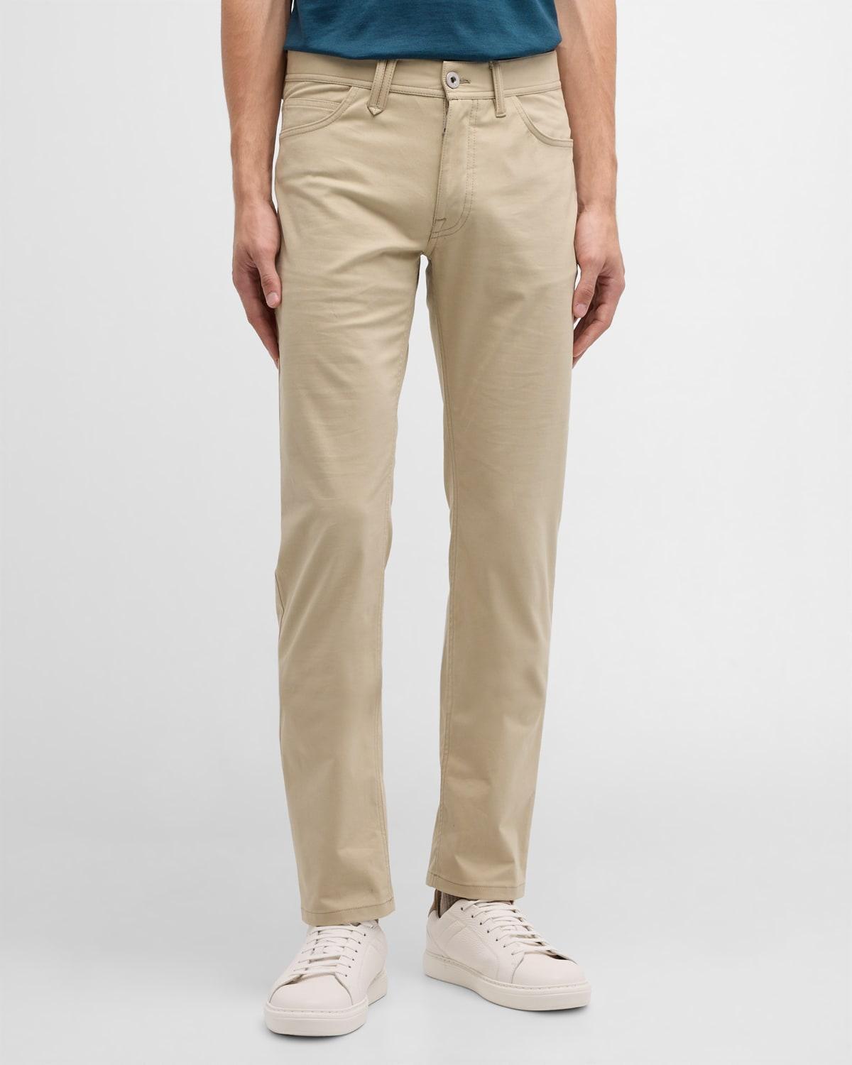 Mens Cotton-Stretch 5-Pocket Pants Product Image