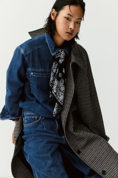 Loose Denim Shirt product image