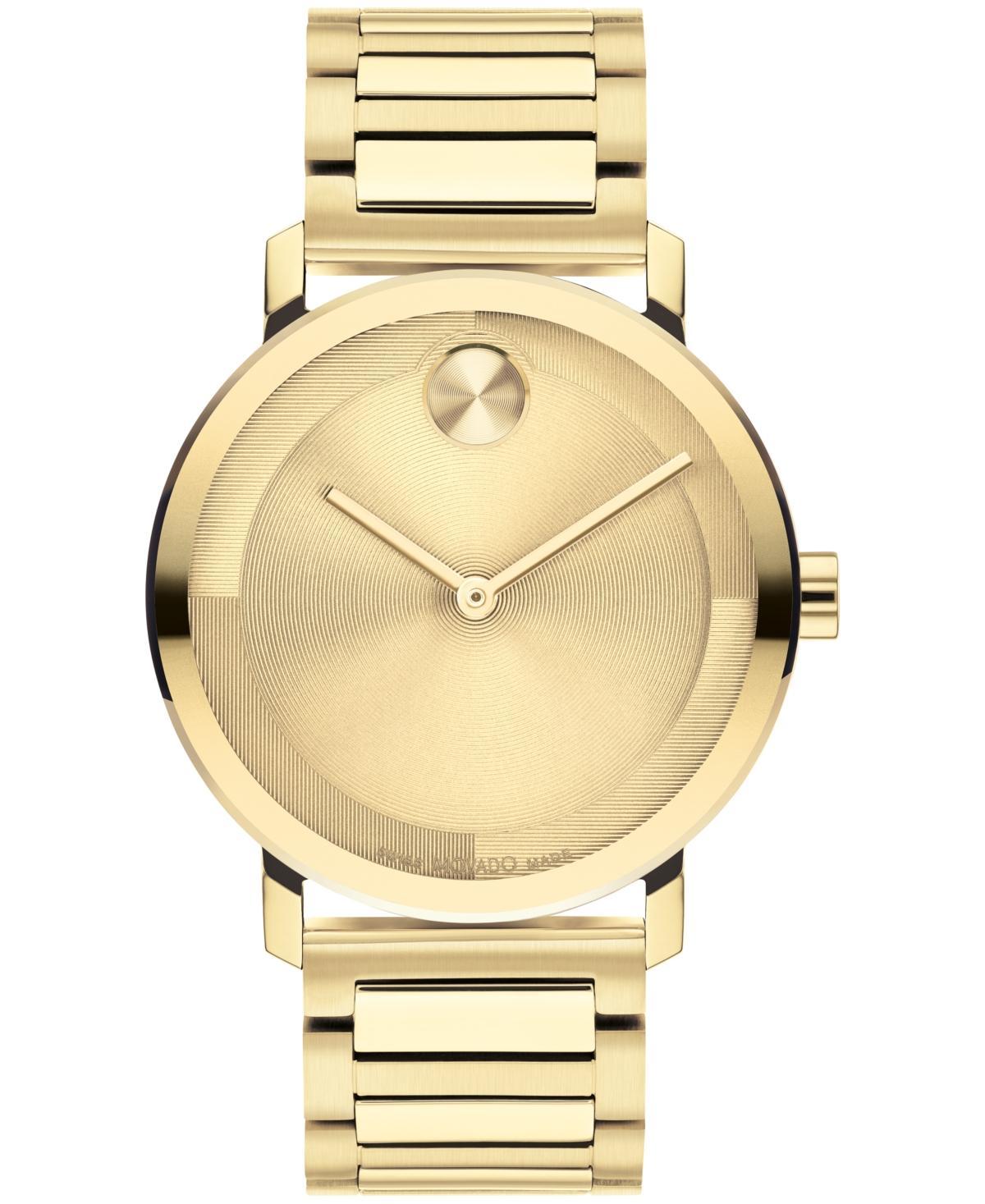 Movado Bold Evolution 2.0 Leather Strap Watch, 40mm Product Image