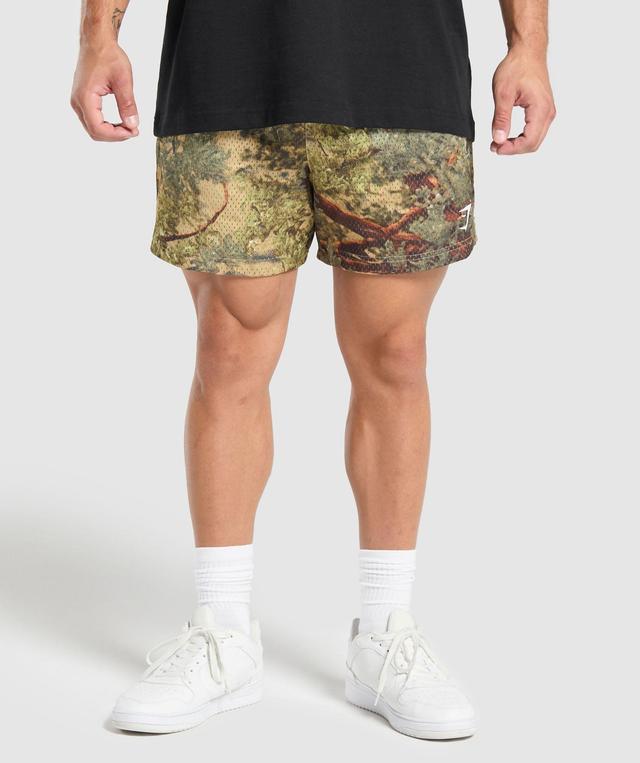 Printed Mesh 5" Shorts Product Image