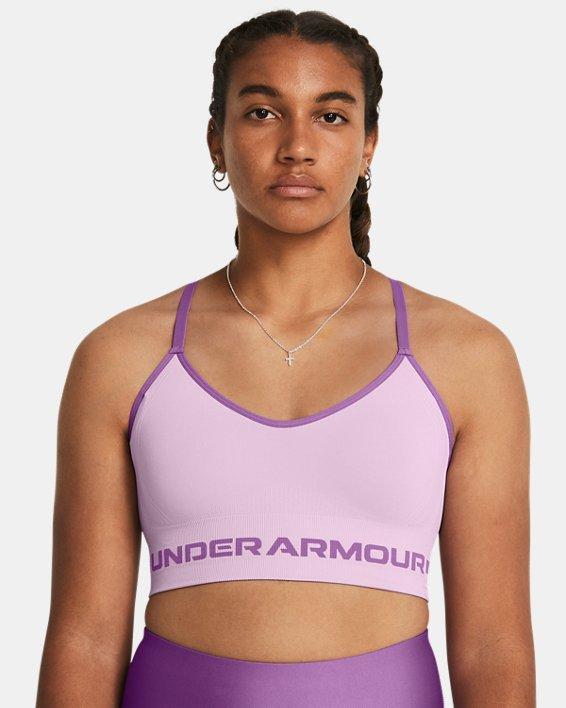 Womens UA Seamless Low Long Sports Bra Product Image