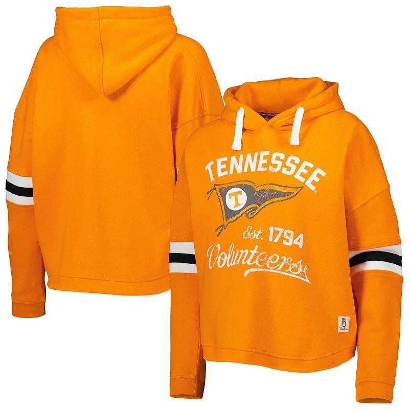 Womens Pressbox Tennessee Tennessee Volunteers Super Pennant Pullover Hoodie Product Image