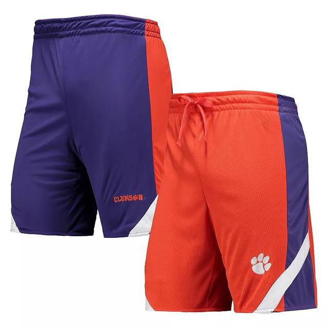 Mens Colosseum /Purple Clemson Tigers Am I Wrong Reversible Shorts Product Image