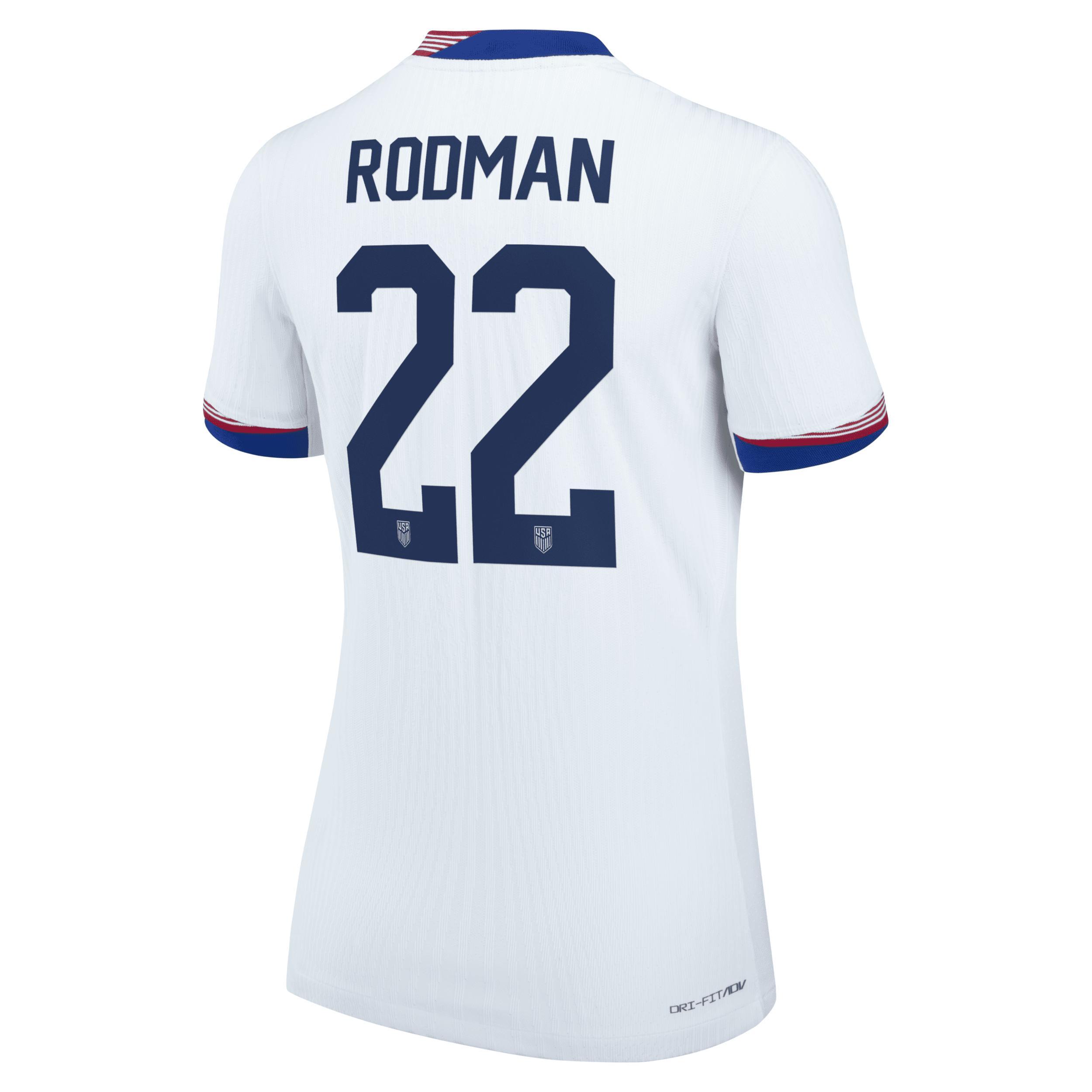 Trinity Rodman USWNT 2024 Match Away Nike Women's Dri-FIT ADV Soccer Jersey Product Image