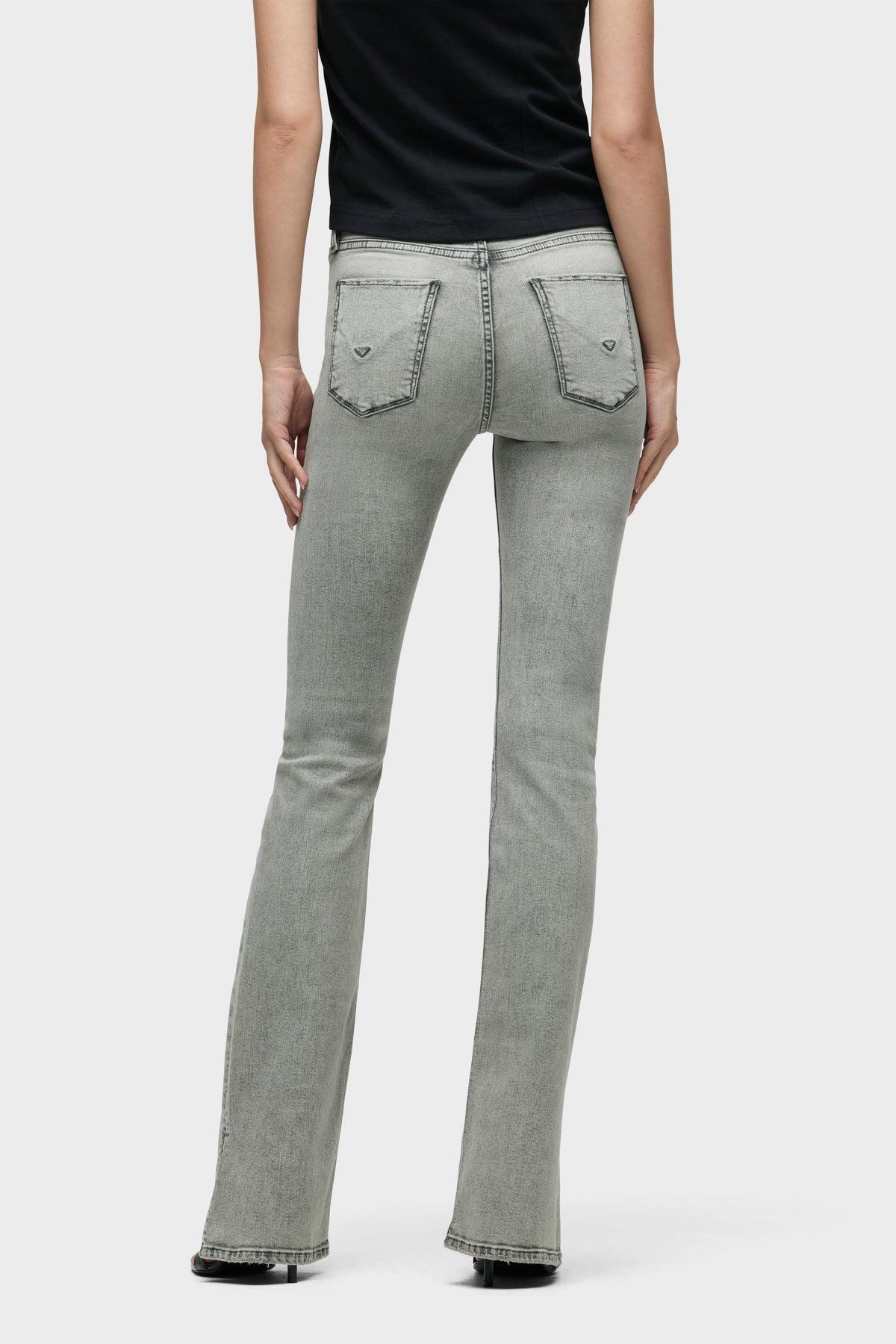 Barbara High-Rise Bootcut Jean w/ Outseam Slit Female Product Image