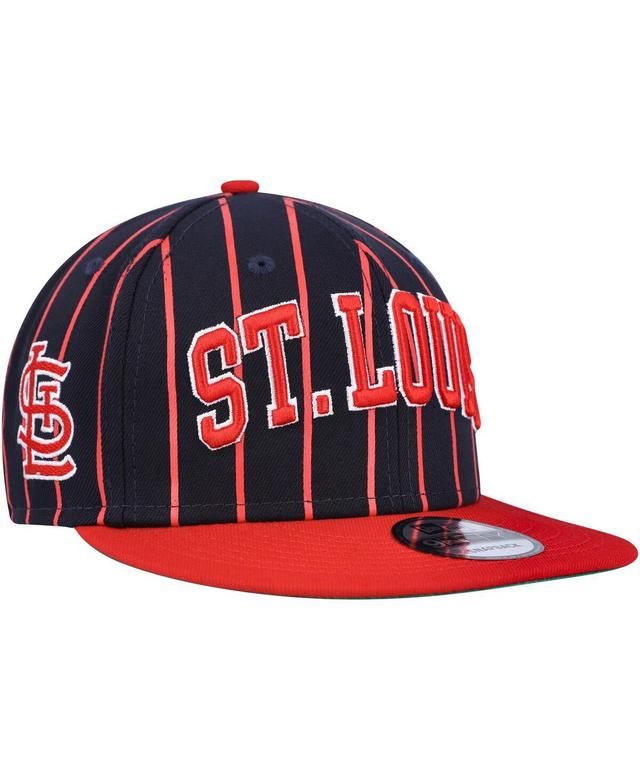 Mens New Era Navy St. Louis Cardinals City Arch 9FIFTY Snapback Hat - Navy Product Image