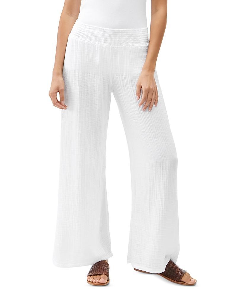 Michael Stars Smocked Wide Leg Pants Product Image