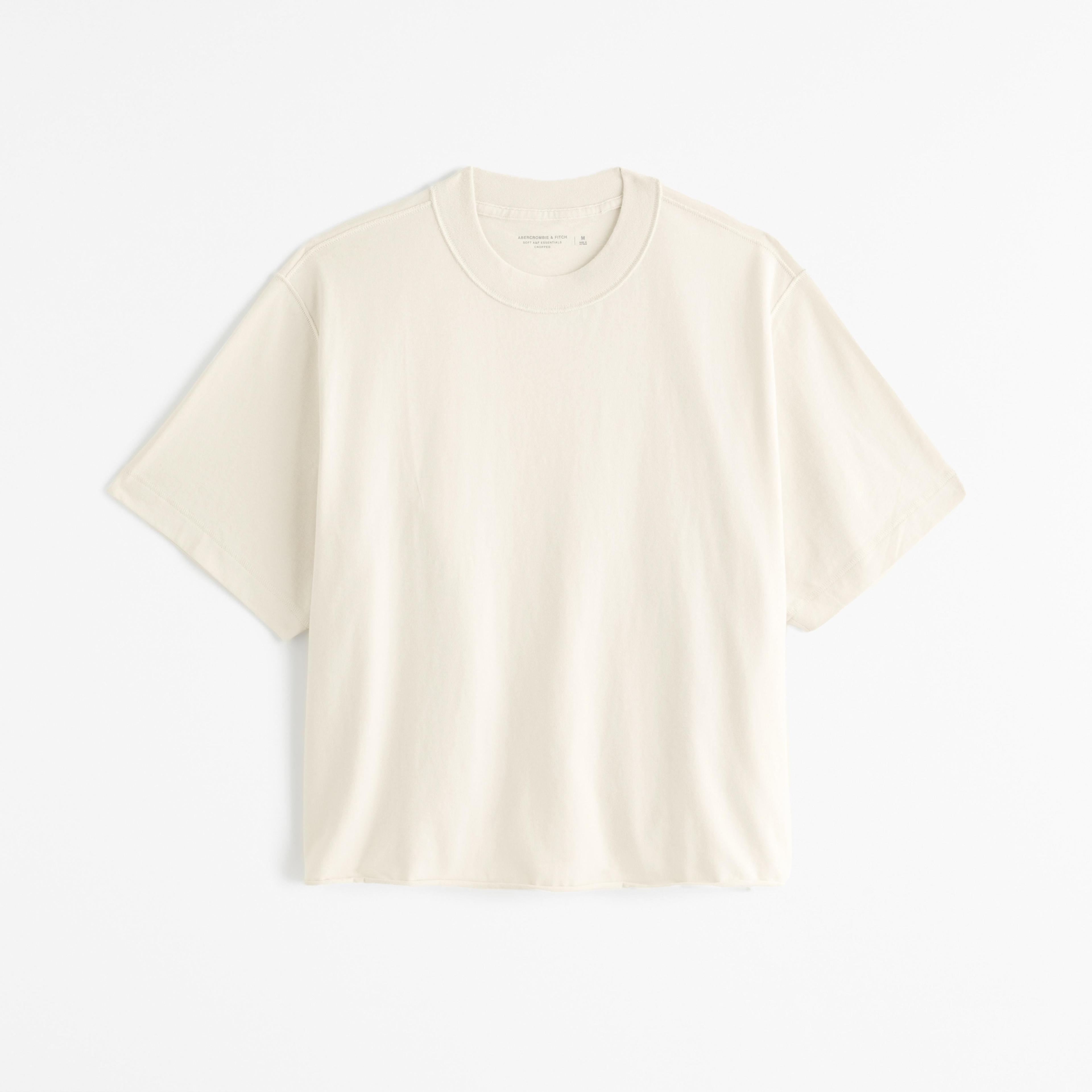 Vintage-Inspired Cropped Tee Product Image