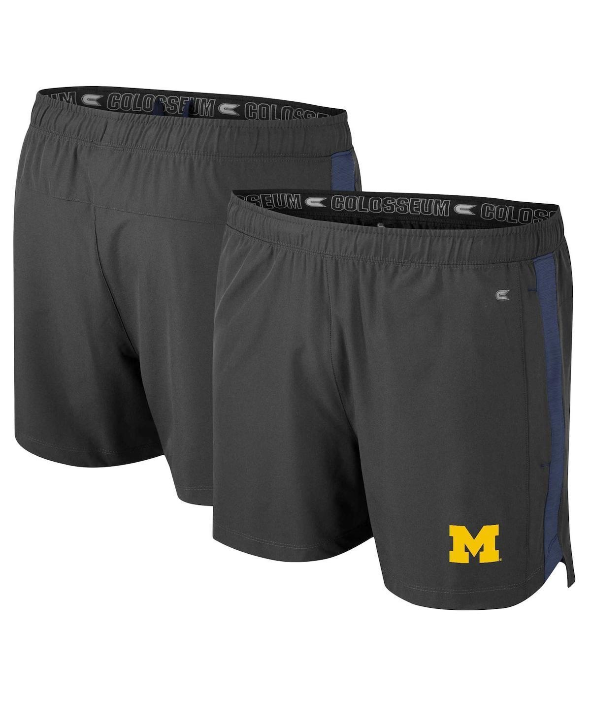 Mens Colosseum Charcoal Michigan Wolverines Langmore Shorts Product Image