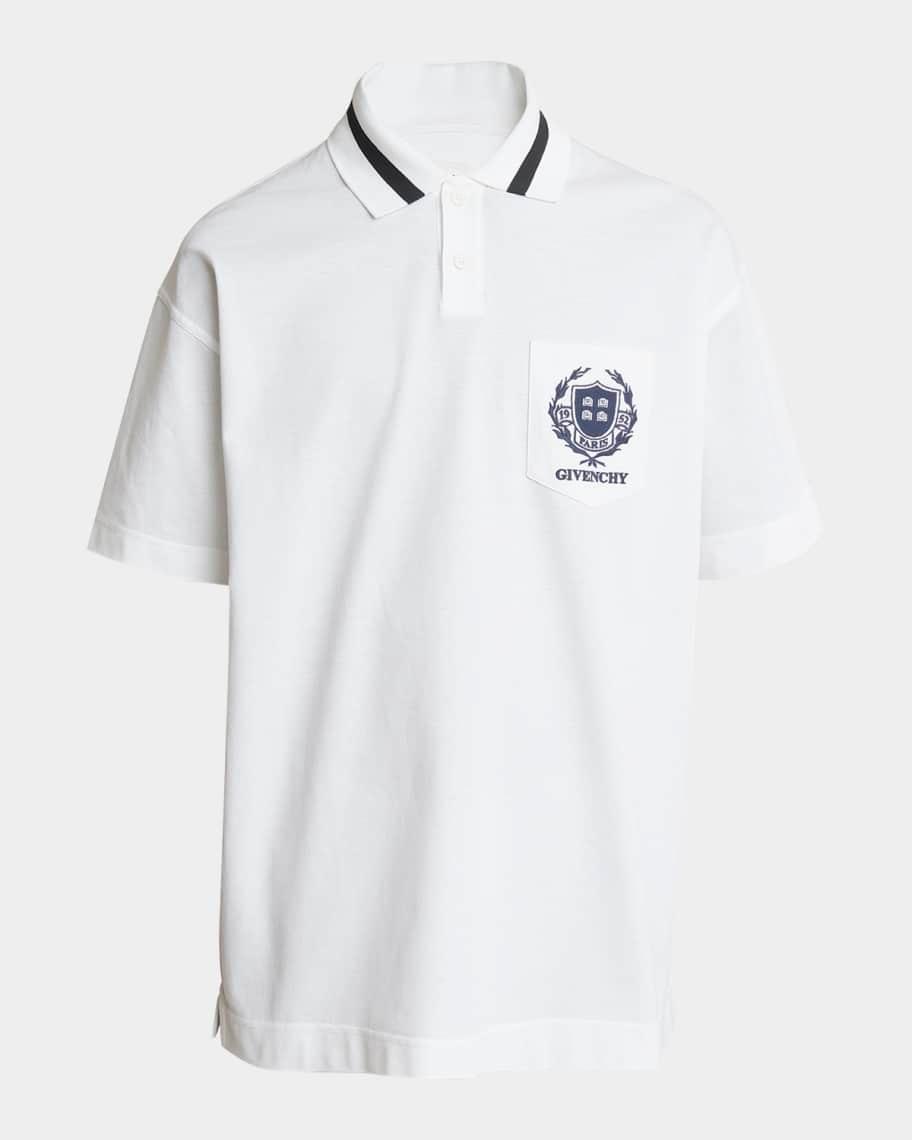 Men's University Logo Pique Polo Shirt Product Image