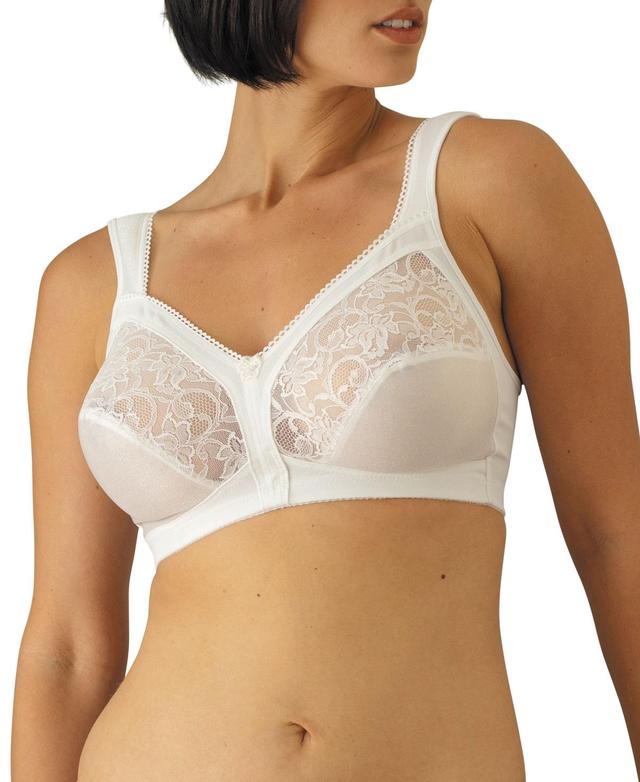 Carnival Padded Shoulder Soft Cup Bra 630, Womens White Product Image