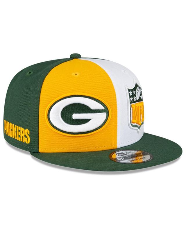 Mens New Era Gold Green Bay Packers 2023 Sideline 9FIFTY Snapback Hat - Gold Product Image