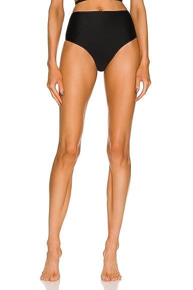 Matteau High Waist Bikini Bottom White. (also in ). Product Image