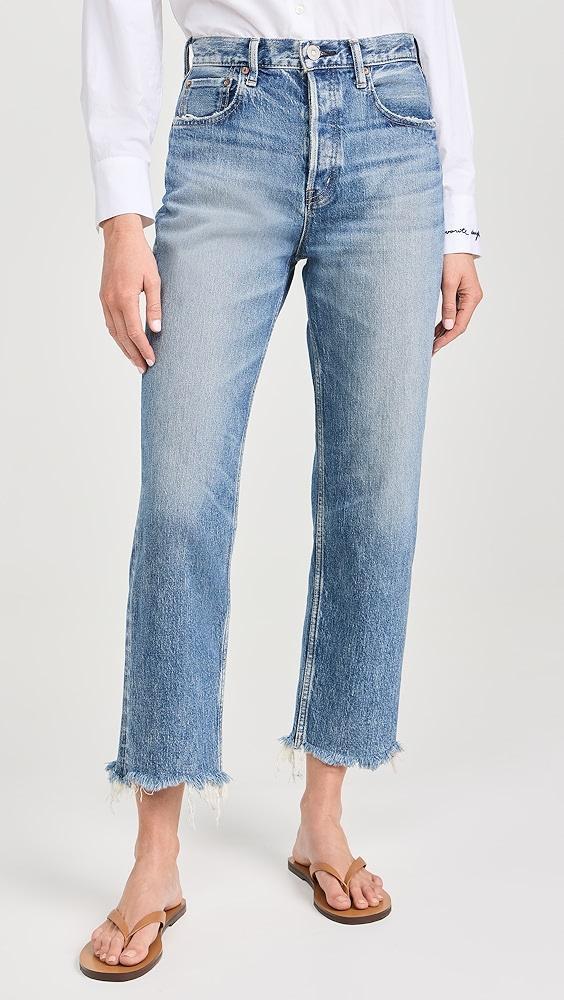 MOUSSY VINTAGE MV Mabel Wide Straight Jeans | Shopbop product image