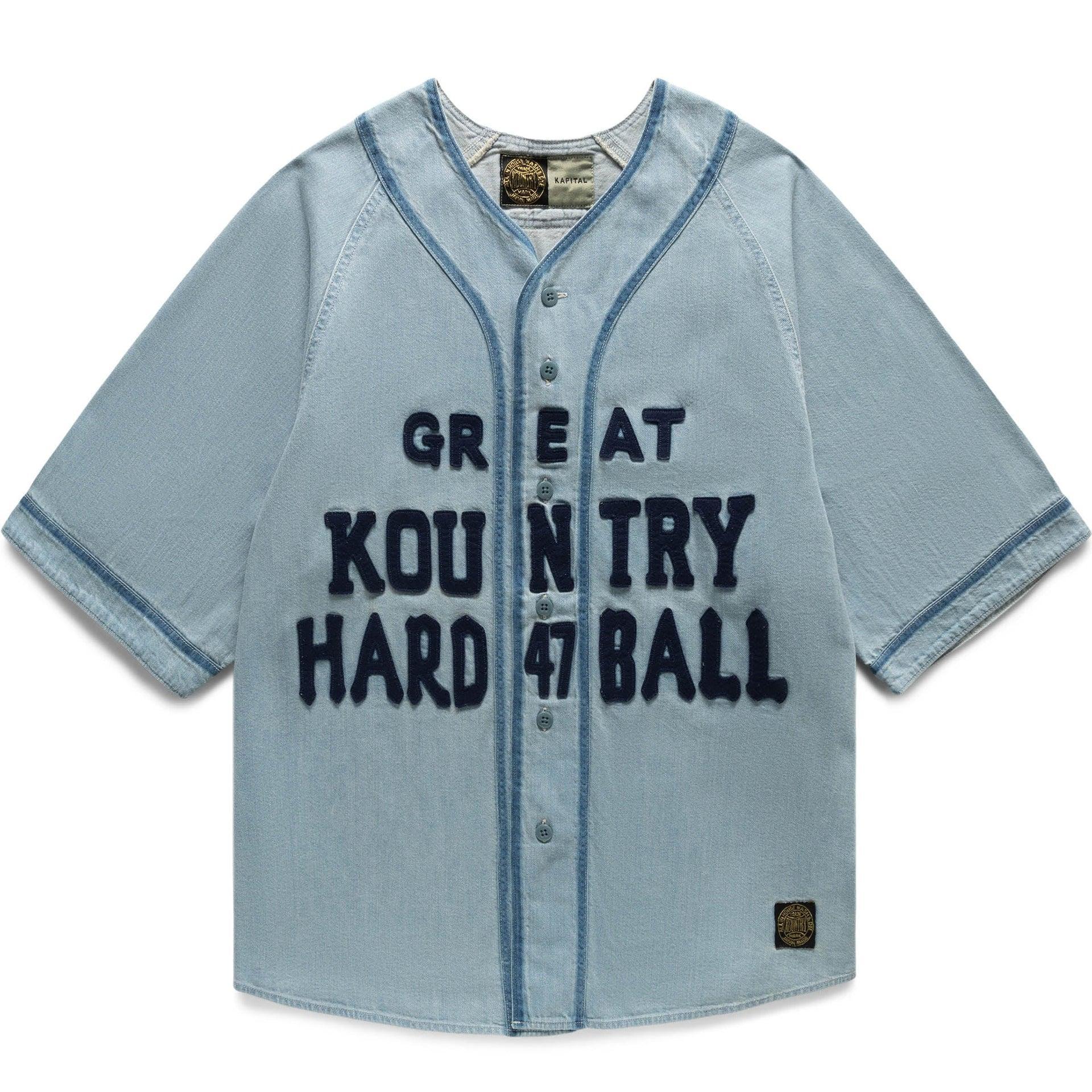 8OZ DENIM GREAT KOUNTRY BASEBALL SHIRT Product Image