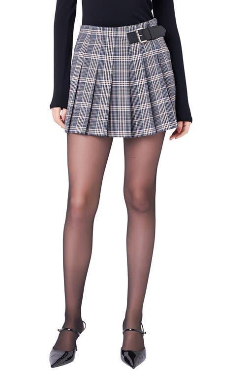 English Factory Plaid Pleat Skort Product Image