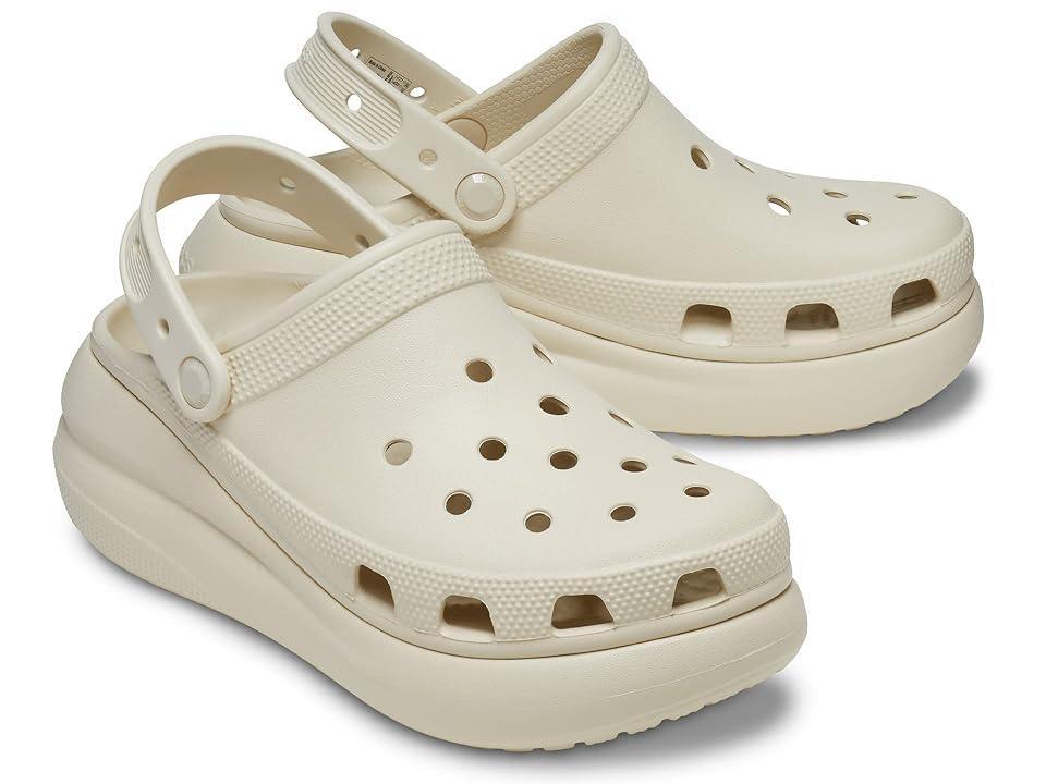 Crocs Womens Crocs Classic Crush Clogs - Womens Shoes Beige/Beige Product Image