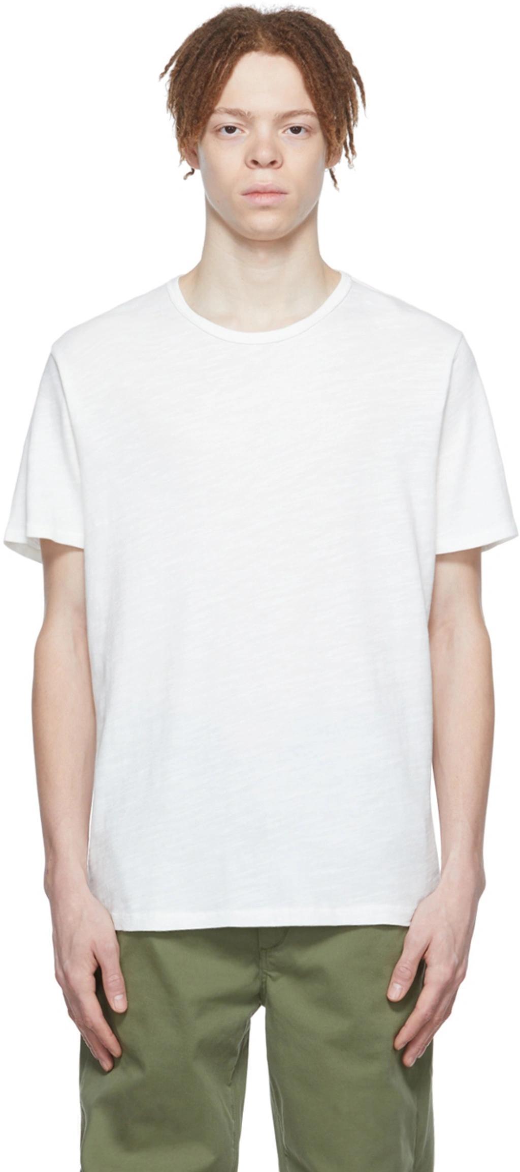 RAG & BONE Organic Cotton-jersey T-shirt In Pfd Product Image