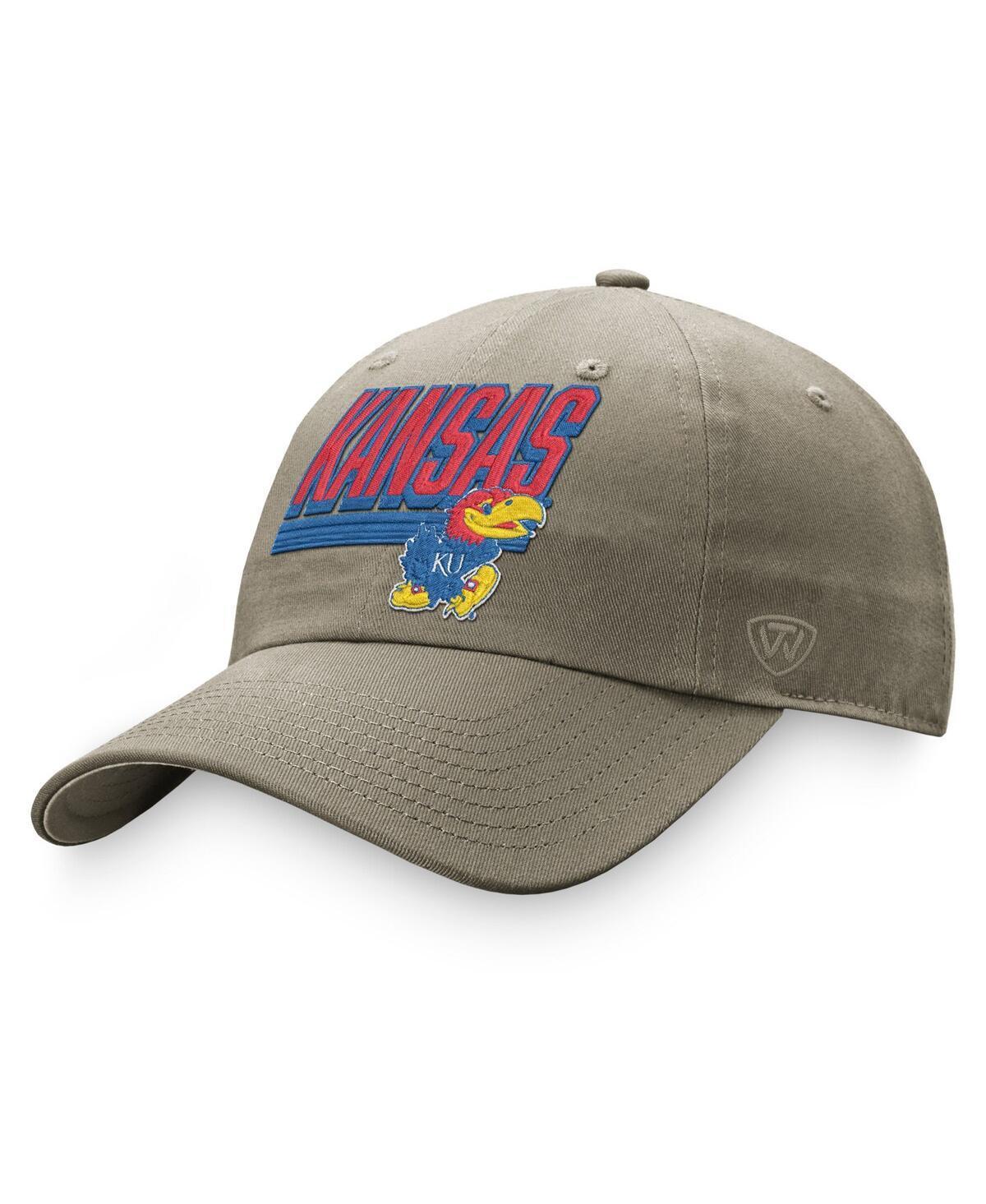 Mens Top of the World Khaki Boise State Broncos Slice Adjustable Hat Product Image