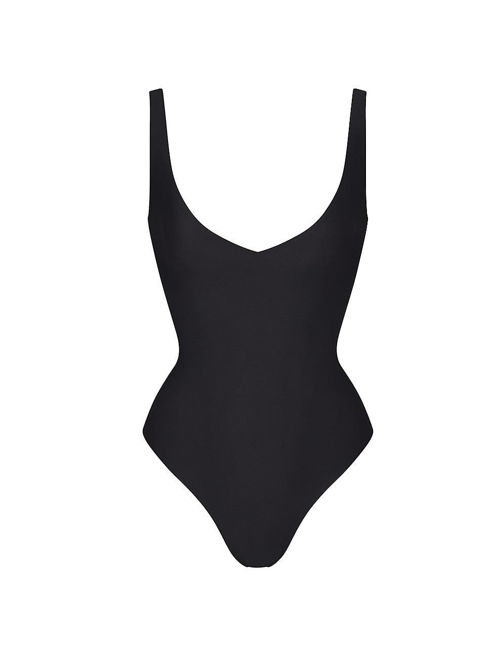 SKIMS Body Plunge Thong Shaper Bodysuit Product Image