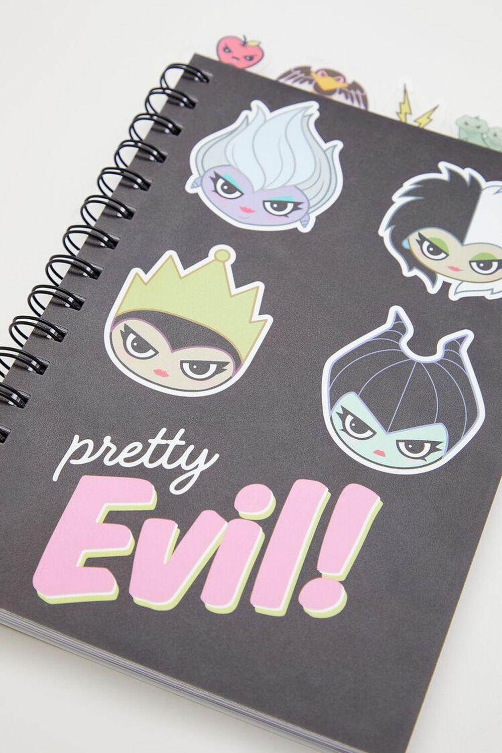 Disney Villains Pretty Evil Notebook | Forever 21 Product Image