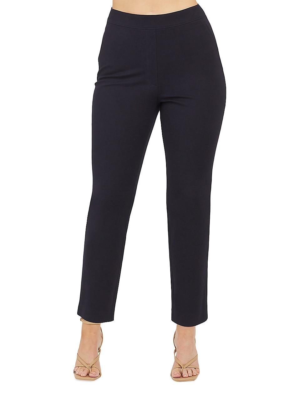 Womens Polished Slim-Fit Pants Product Image