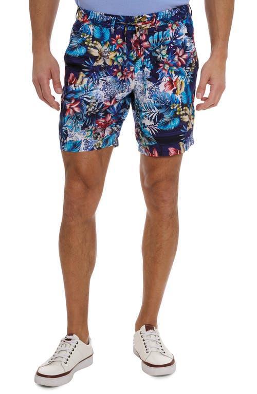 Robert Graham Merrick Floral Flat Front Shorts Product Image