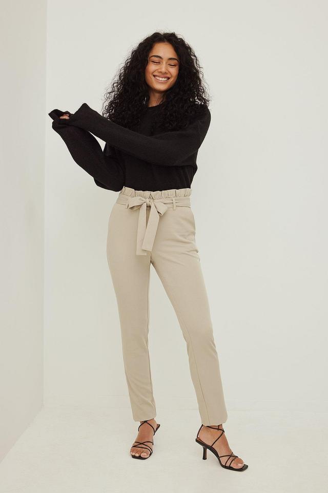 Belted Trousers Product Image