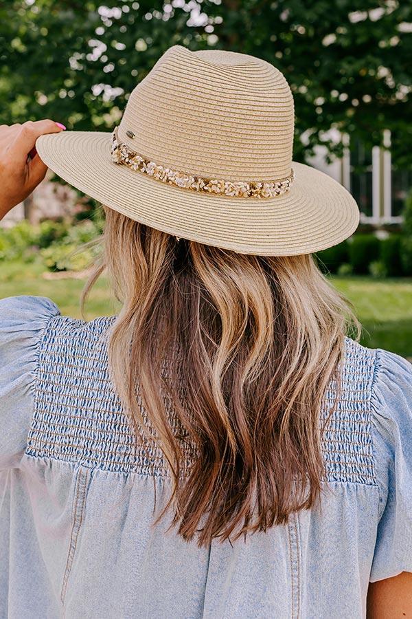 Out For Brunch Woven Hat In Natural Product Image