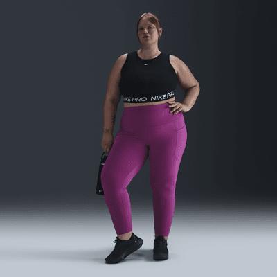 Nike One Women's High-Waisted 7/8 Leggings with Pockets (Plus Size) Product Image