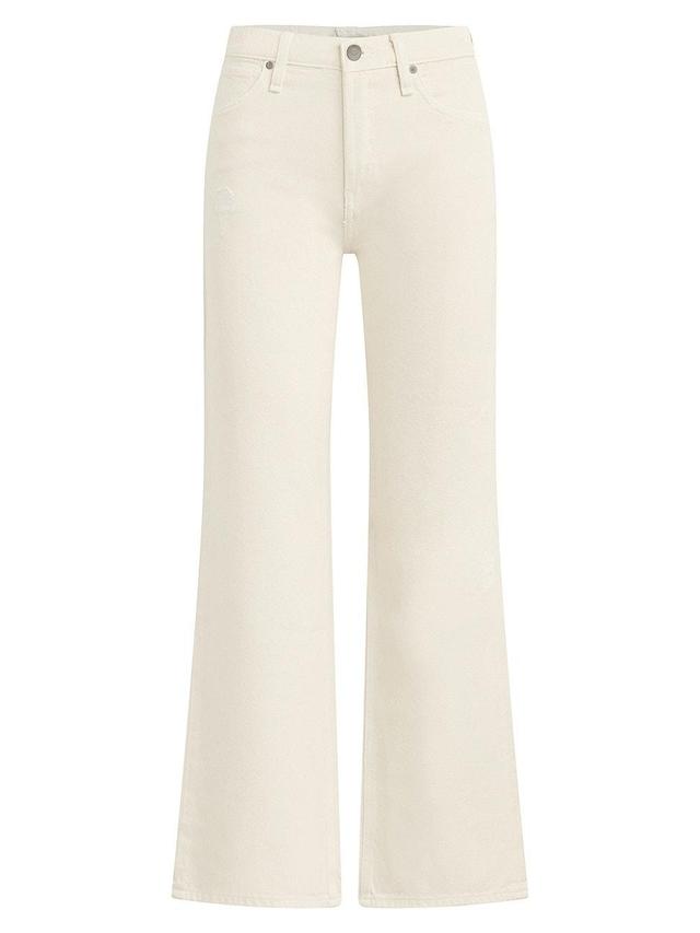 Hudson Jeans Rosie High Waist Ankle Wide Leg Jeans Product Image