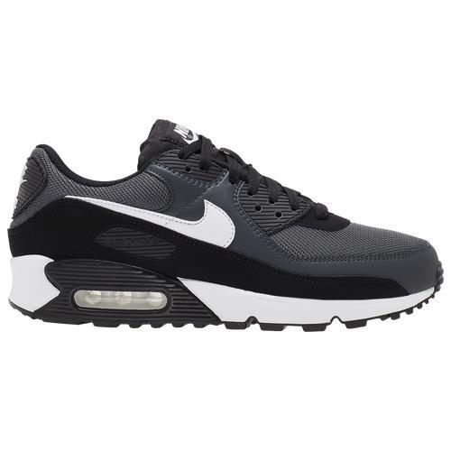 Nike Mens Nike Air Max 90 - Mens Running Shoes Iron Grey/Dark Smoke Grey/White Product Image