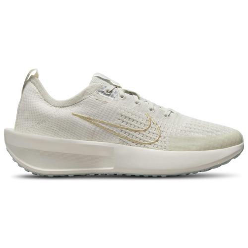 Nike Womens Nike Interact Run - Womens Running Shoes Lt Bone/Metallic Gold/Sail Product Image