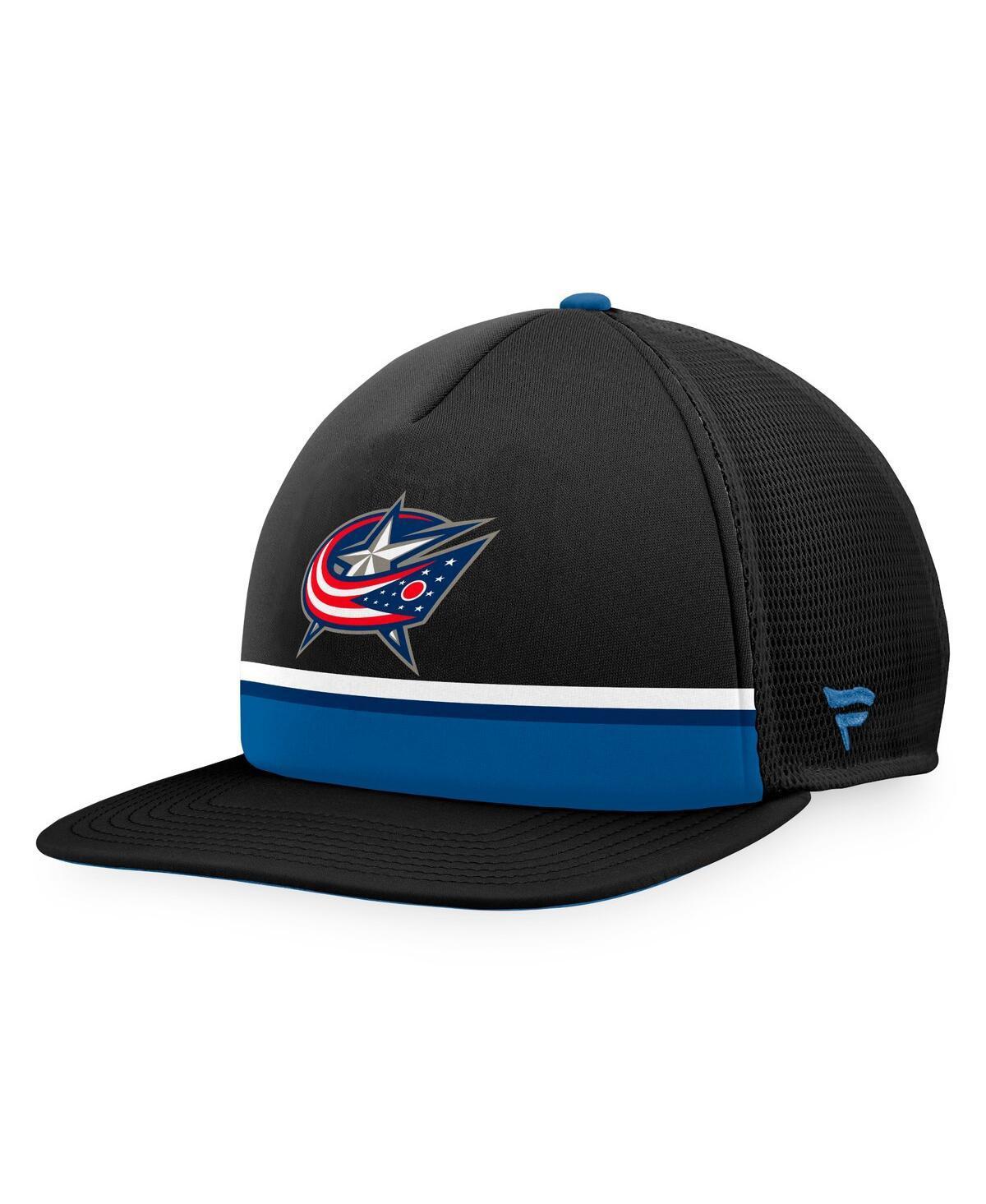 Mens Fanatics Branded Columbus Blue Jackets Special Edition Trucker Adjustable Hat Product Image