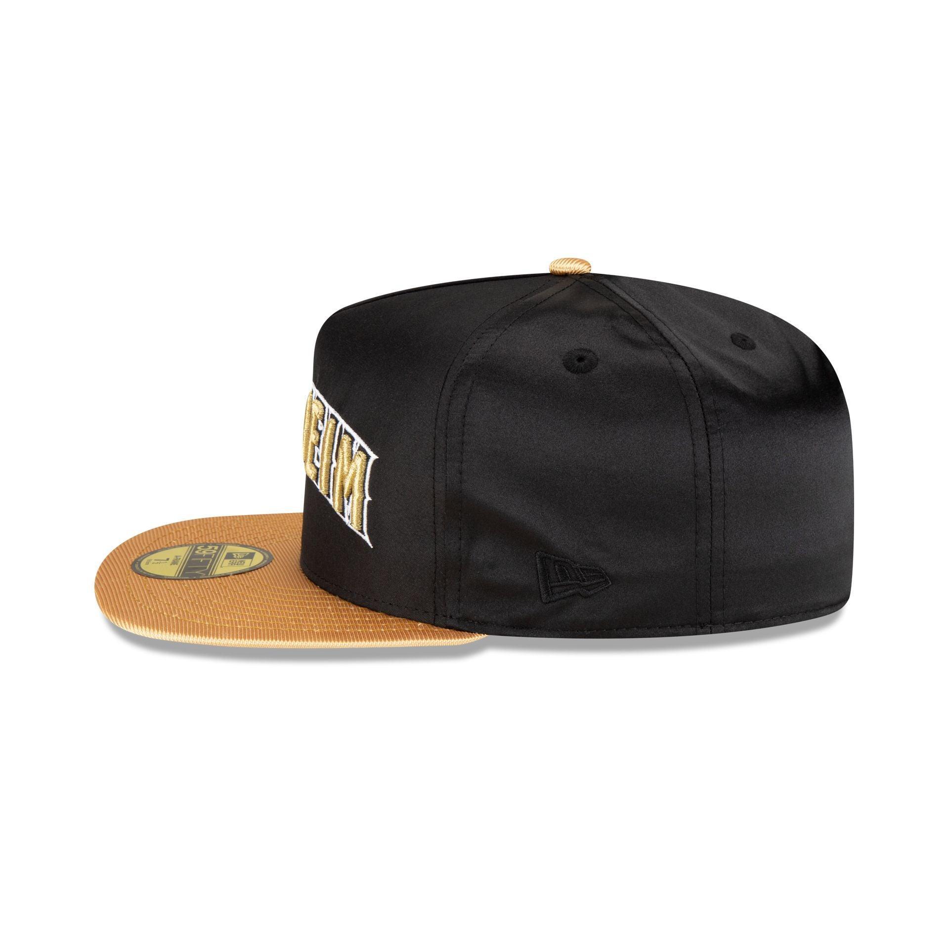 Houston Astros Metallic Gold 59FIFTY A-Frame Fitted Hat Male Product Image