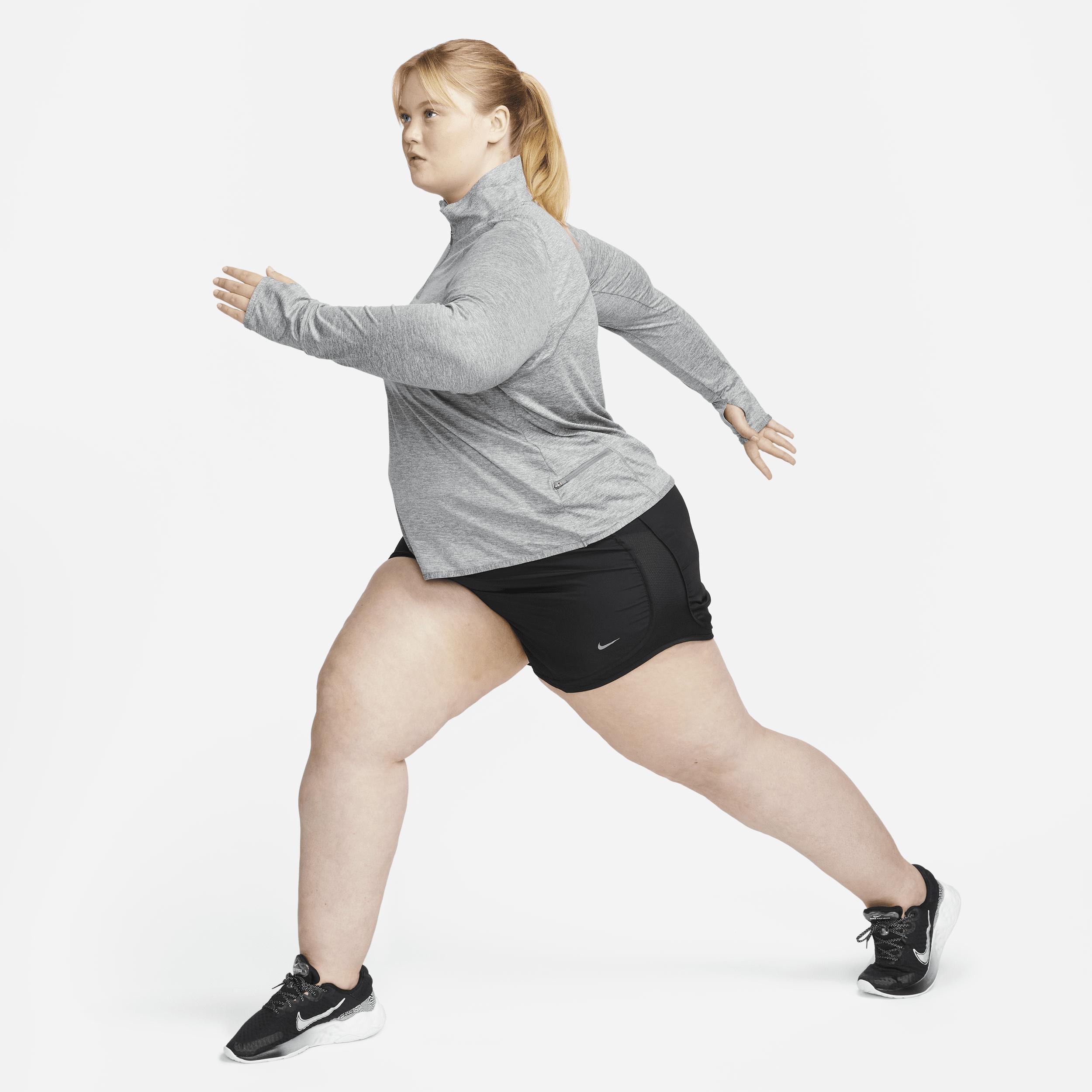 Nike Plus Size Active Dri-fit Swift-Element Uv 1/4-Zip Running Top Product Image