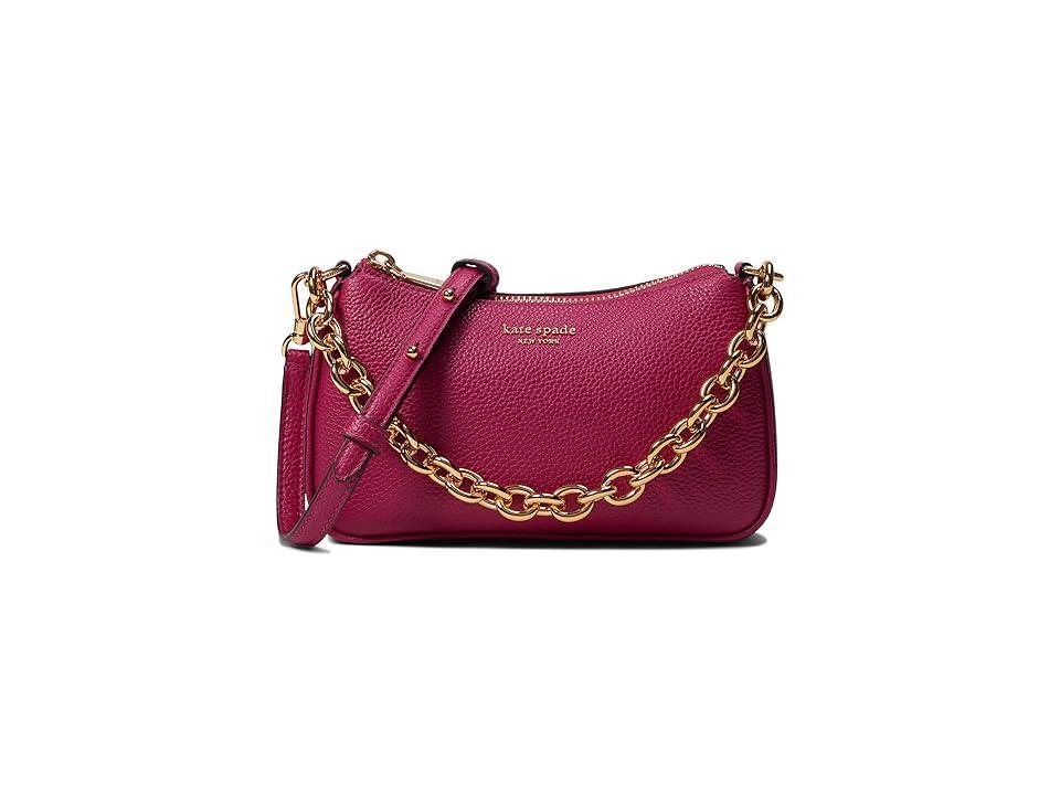 Womens Jolie Pebbled Leather Crossbody Bag Product Image