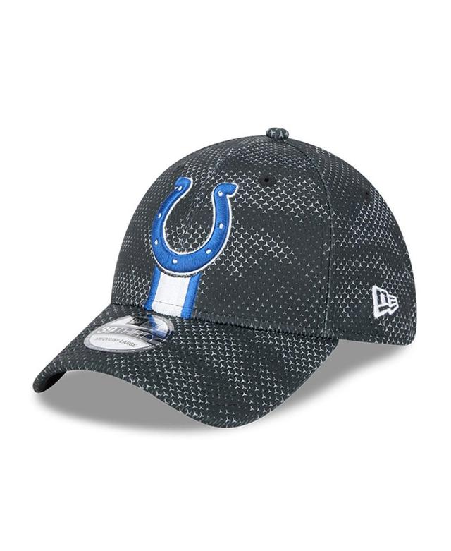 New Era Mens Black Indianapolis Colts 2024 Sideline 39THIRTY Flex Hat Product Image