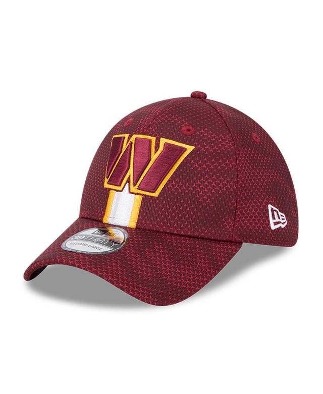 New Era Mens Burgundy Washington Commanders 2024 Sideline 39THIRTY Flex Hat Product Image