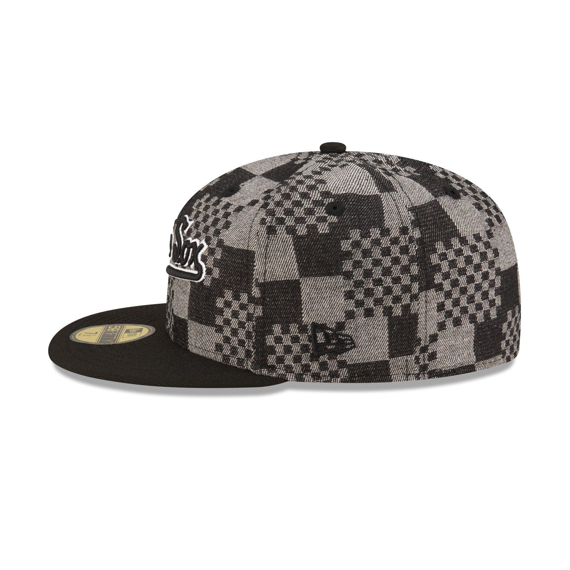 Chicago White Sox Pattern Denim 59FIFTY Fitted Hat Male Product Image