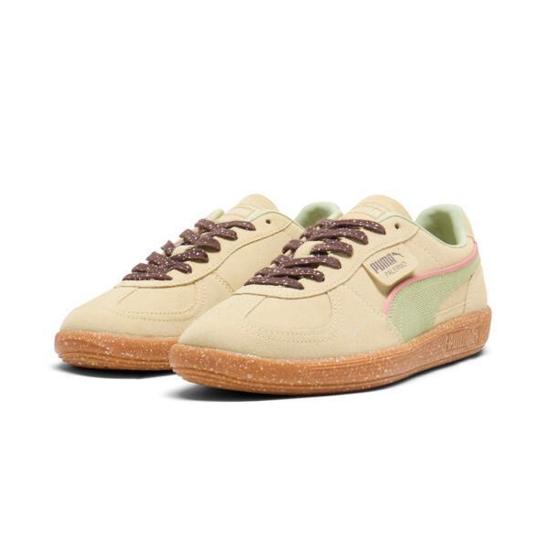 PUMA Palermo Cannoli Women's Sneakers in Creamy Vanilla/Pistachio Green/Gum Product Image