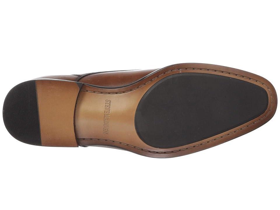 Steve Madden Covet (Cognac Leather) Men's Shoes Product Image