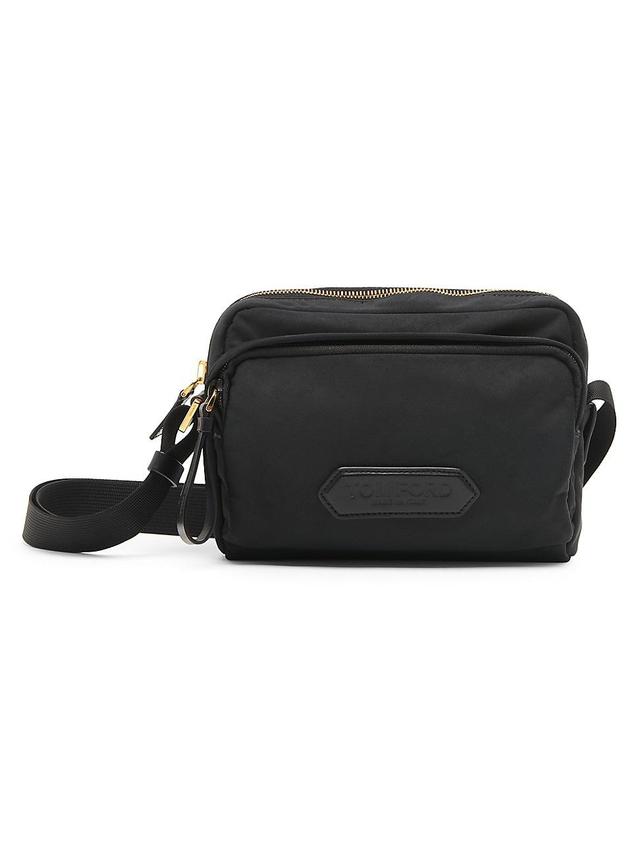 Mens Mini Recycled Nylon Messenger Bag Product Image