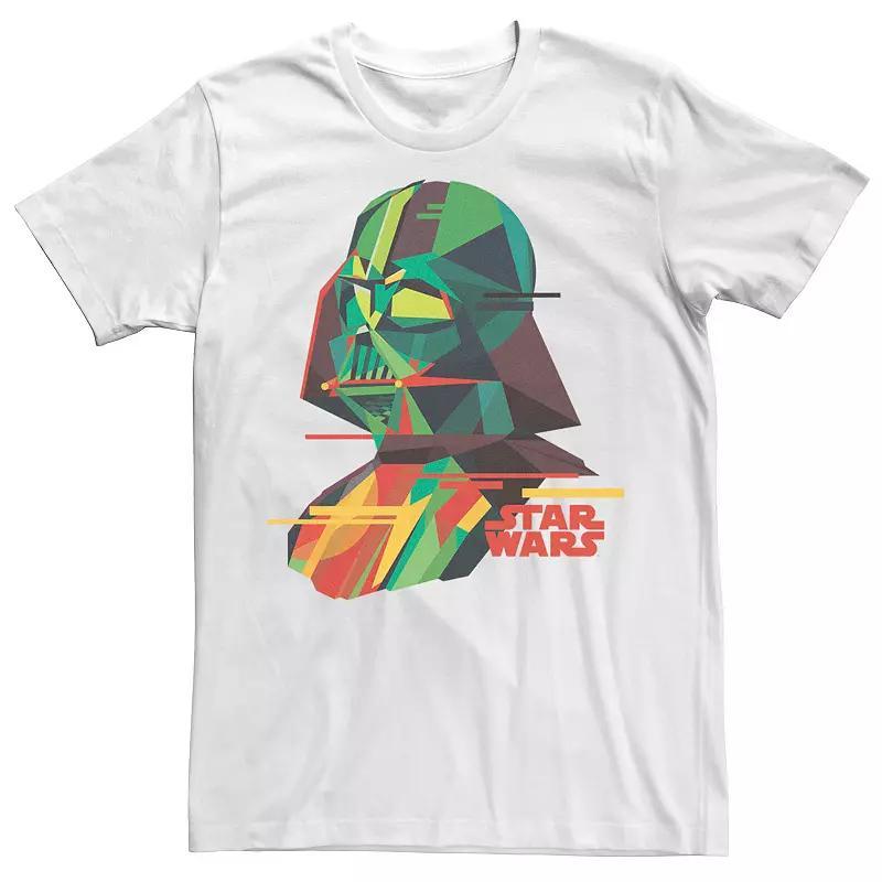 Mens Star Wars Geometric Darth Vader Portrait Graphic Tee Product Image