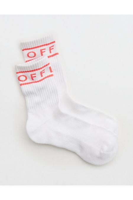 OFFLINE By Aerie Mesh Crew Socks Women's Product Image