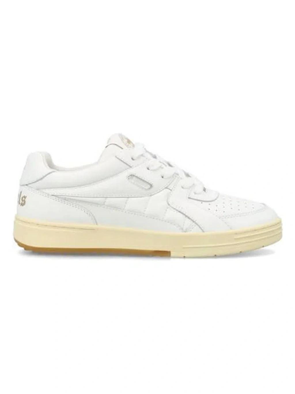 PALM ANGELS University Low-top Sneakers In White Product Image