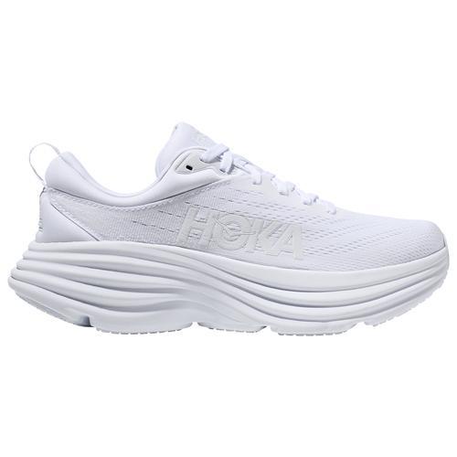 Hoka Womens HOKA Bondi 8 - Shoes White/White Product Image