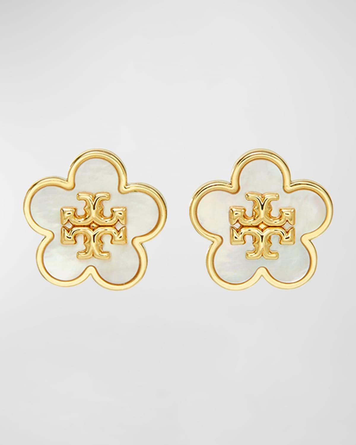 Tory Burch Flower Stud Earrings Product Image