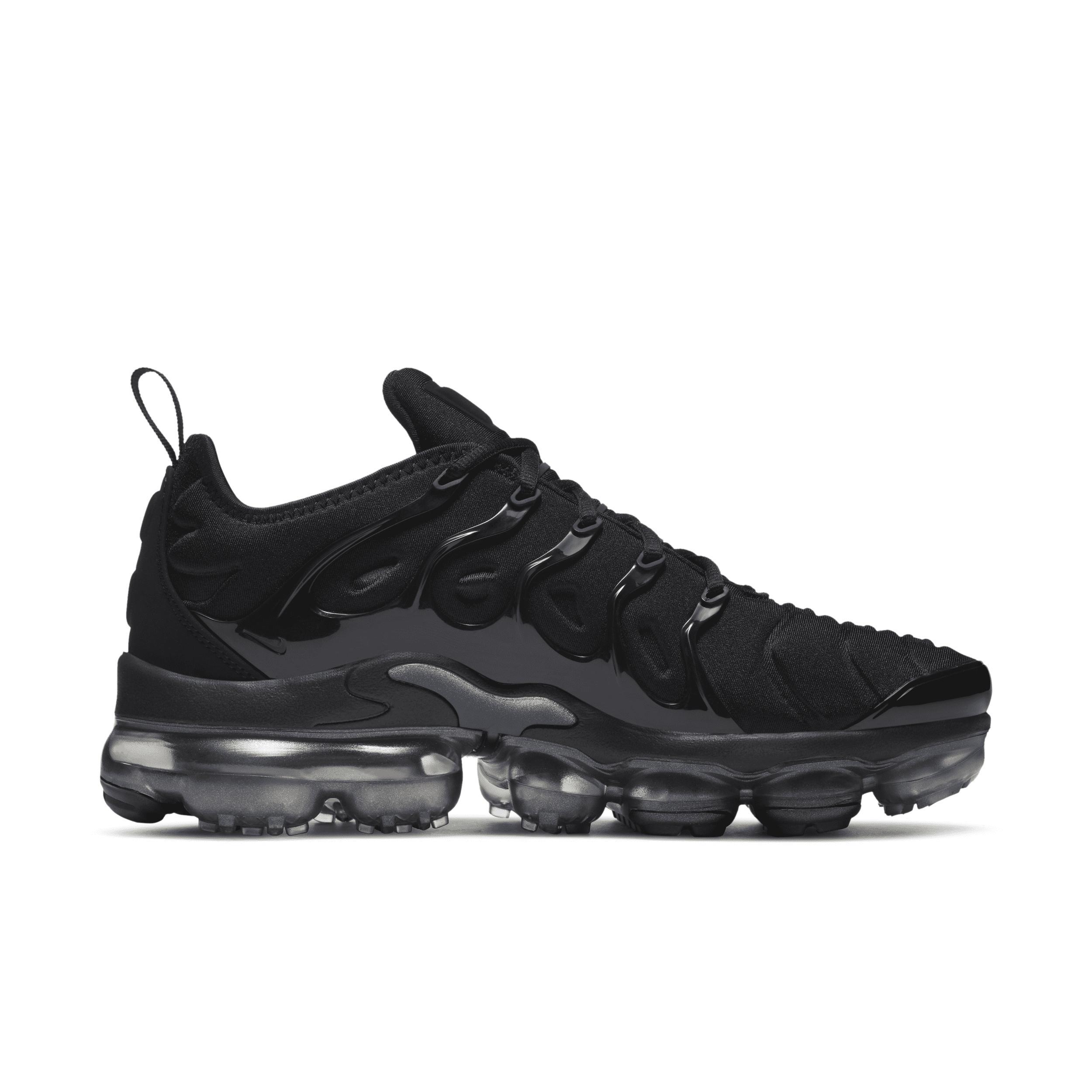 Nike Womens Nike Air Vapormax Plus - Womens Shoes Black/Black Product Image