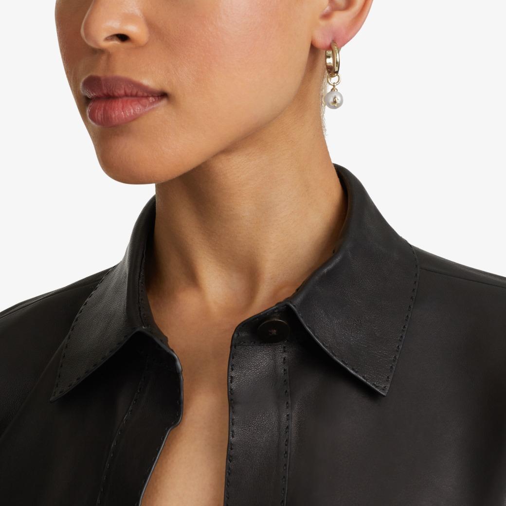 Pearl Hoops Product Image